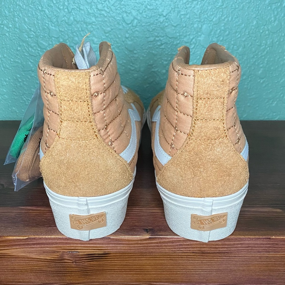 Vans Men's Size 11.5 JFG Chocolate Valley Resort Hi Top Sneakers - Picture 4 of 7